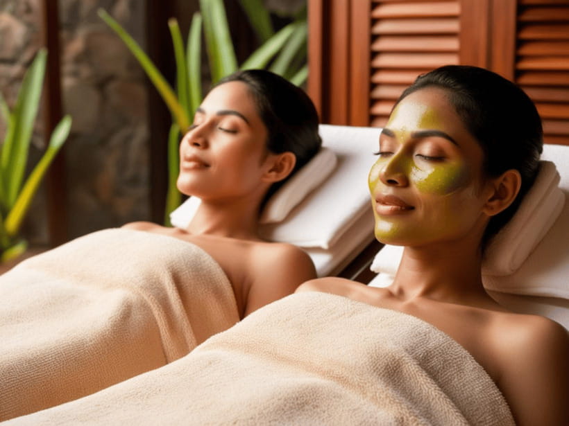 Habarana/Sigiriya: Ayurvedic Full Body Massage - The head massage and pressure points