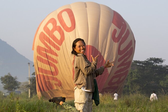 Hot Air Ballooning from Habarana - The view over Kandalama and Dambulla