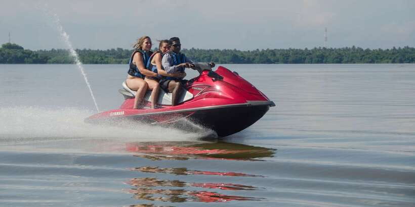Jet Ski Safari tour to Thermomylae Sierra Ship - The 25 to 30 minute jet ski ride from Colombo