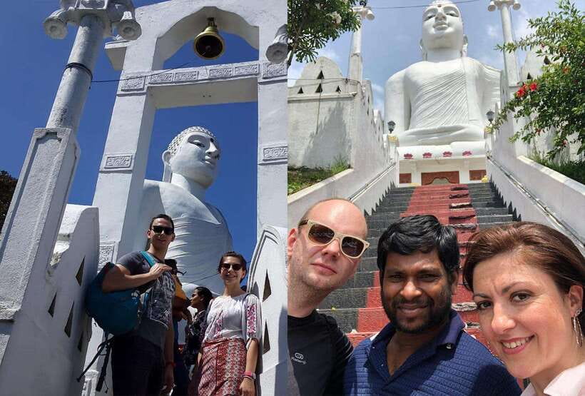 Kandy: City Tour by Tuk Tuk with All Entrance Fees Included - Bahirawakanda Big Buddha and the first city views