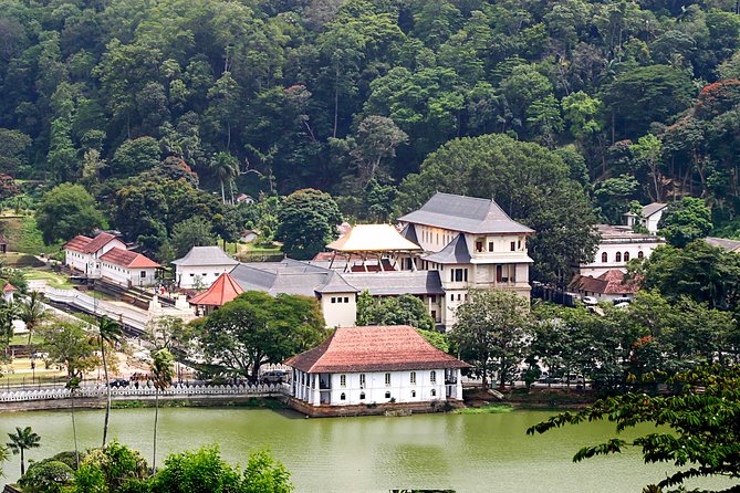 Kandy City Tour from Bentota - Looking over Kandy from Bahiravakanda