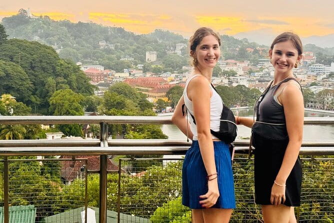 Kandy City Tour with Ambuluwawa by Tuk Tuk - Kandy from the city viewpoint