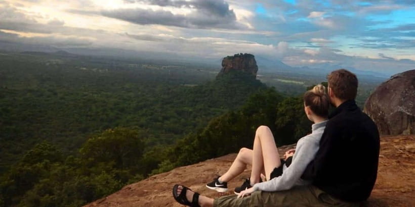 Kandy : Dambulla Sigiriya Private Guide Tuk Tuk Tour - Pidurangala Rock for the classic view