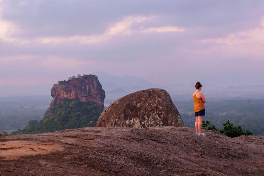 Kandy: Pidurangala Rock Sunrise and Minneriya Safari trip - Habarana village and a Sri Lankan lunch