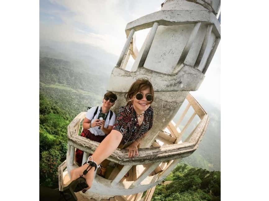 Kandy to Pinnawala Orphanage and Ambuluwawa Guided Day Tours - Ambuluwawa Tower: start early for the best views