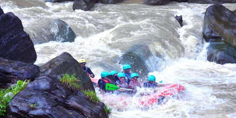 Kitulgala Thrilling White Water Rafting Adventure - The main two-hour run through Class 2 and 3 rapids