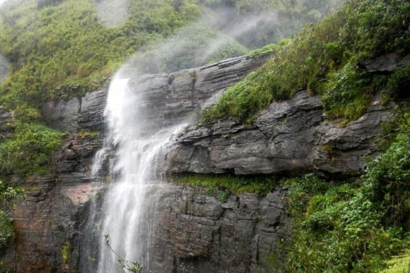 Knuckles Mountain Range: Kotaganga Waterfall Chain Hike - The mountain viewpoint after one hour