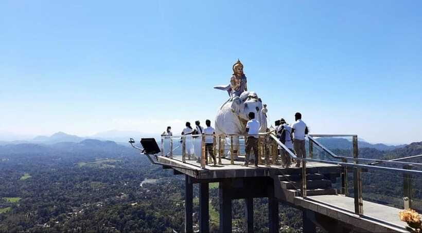 Morning Sunrise Tour/Evening Sunset Tour To Nelligala Temple - What the one-hour temple stop is really like