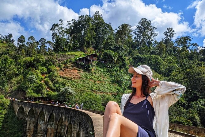 Private Ravana Falls and Nine Arches Bridge Ella Tour from Galle - Tea estates around Ella