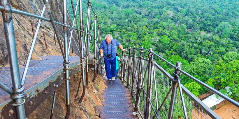 Private Sigiriya and Dambulla Day Tour from Galle - Reaching Sigiriya Rock and its royal past