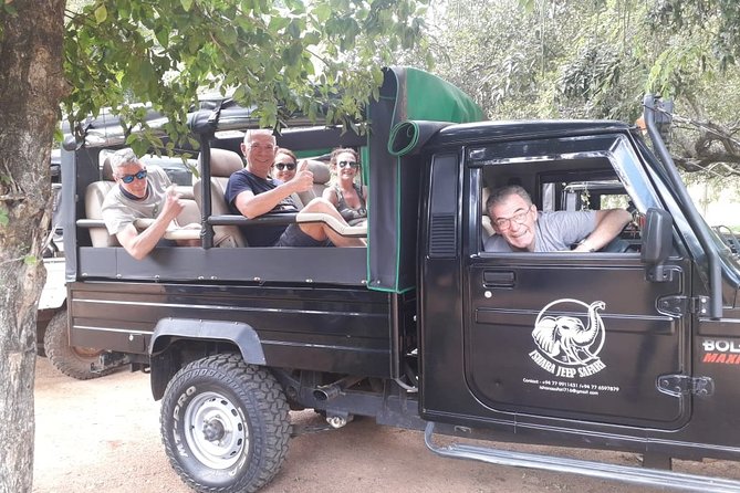 Rangiri Jeep Safari Sigiriya Lion Rock & Evening Jeep Safari - Morning or afternoon: choose the time with care