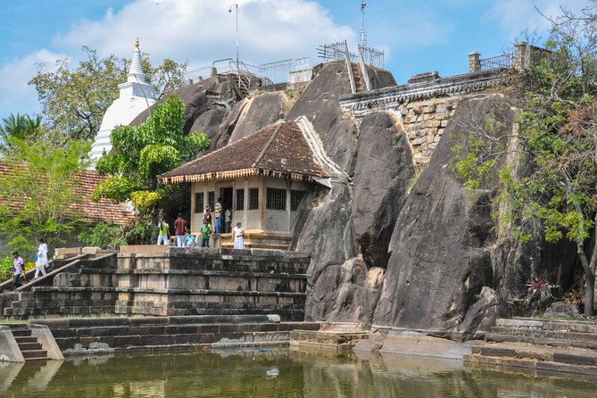 Sacred City of Anuradhapura from Colombo - Mirisawetiya Stupa beside the lotus pond