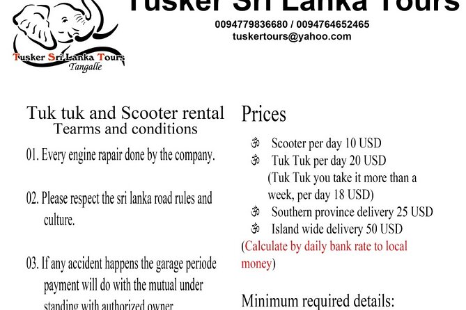 Scooter rent - Pickup, paperwork, and the first few minutes