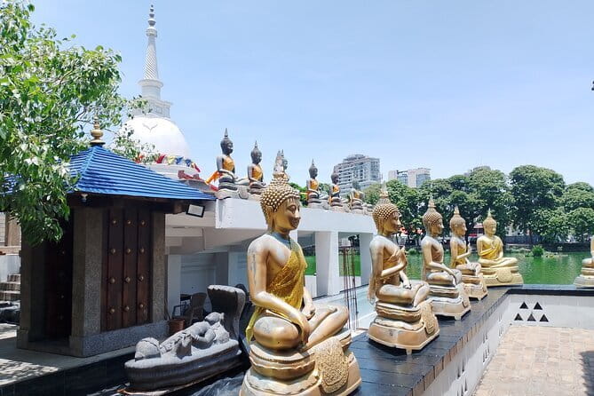 Shore Excursion Colombo Port to Mount Lavinia Beach & Colombo city For 4 - 6 Pax - Gangaramaya Temple is the cultural heart of the route