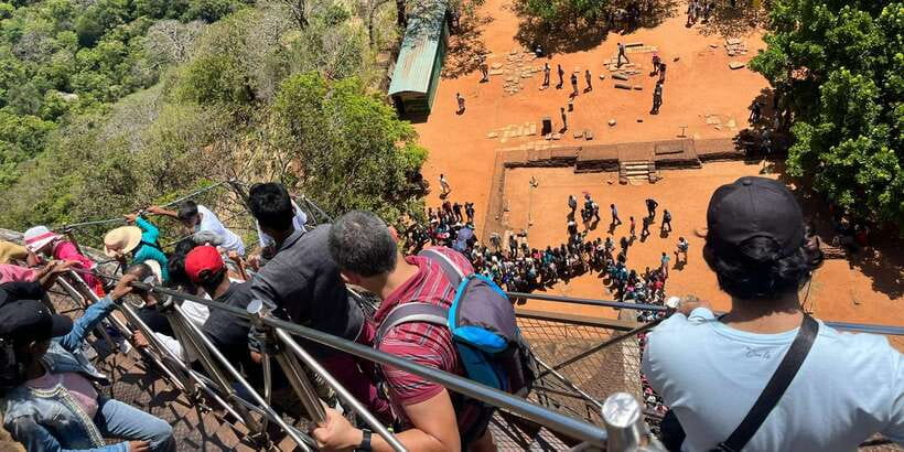 Sigiriya and Dambulla day tour from Ella - Sigiriya Rock and the climb to the Lion’s Rock summit