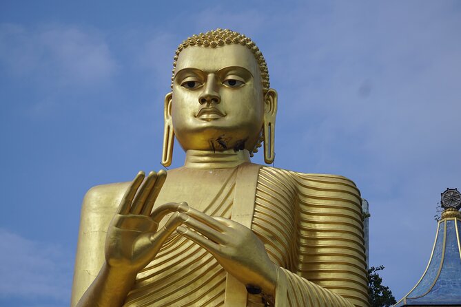 Sigiriya & Dambulla Day Tour from Hotels in Ahungalla/Bentota - The Golden Temple’s giant Buddha