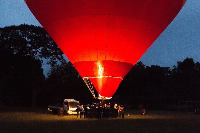 Sigiriya & Habarana: Sunrise Hot Air Balloon Ride Experience - Landing, local welcome, and the champagne toast