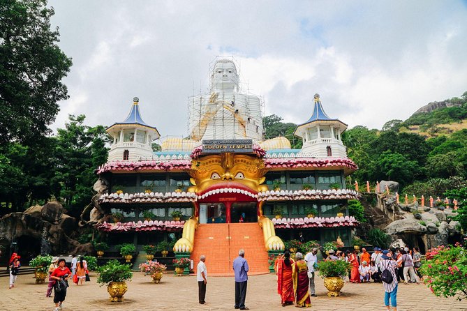 Sigiriya Rock and Dambulla Cave All Inclusive Private Day Trip - Entering Dambulla’s five painted caves