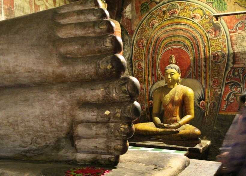 Sri Lanka Cultural Triangle Private 2-Day Tour+Wildlife Tour - Day one: Dambulla, Sigiriya, and Minneriya