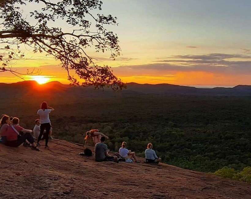 Sunrise or Sunset Hike Pidurangala Rock with Scenic Views - Climbing through forest and monastery ruins
