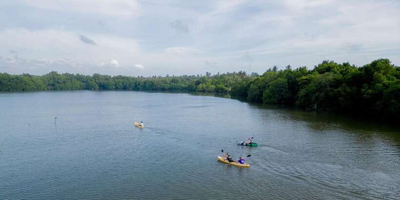 Sunset Kayaking on the Negombo Lagoon - Safety Briefing, Kayak Setup, and First Strokes