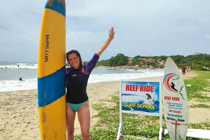 Surf Lessons in Sri lanka Semi - Private or Group Options - What the $18 Price Includes
