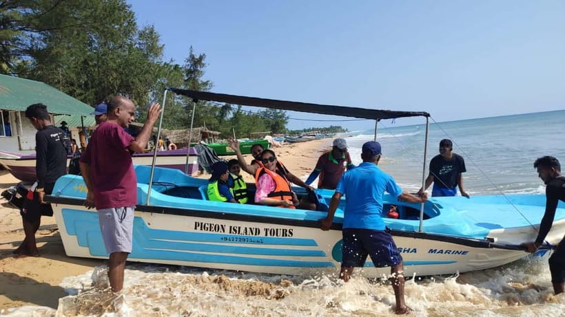 Trincomalee: Dolphin & Whale Watching Boat Tour - The return to Nilaveli Beach