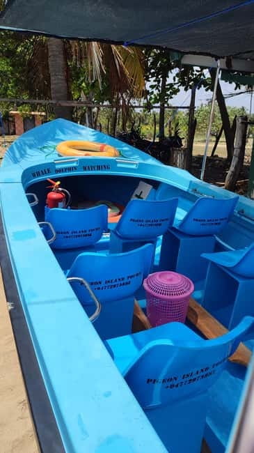Trincomalee: Dolphin & Whale Watching Boat Tour - The ride toward the dolphin grounds