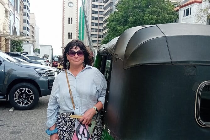 Tuk-Tuk City Tour Colombo SL - The Lotus Tower gives Colombo a high view