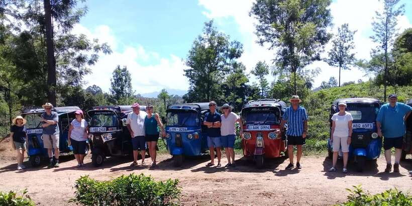 Tuk-Tuk Safari Liptons seat,Tea Fields Hike,TeaFactory Tour - Ending in Haputale, not Ella