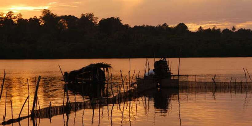 West coast Beach, River Mangroves lagoon, Wildlife boat Tour - Bentota beach and the final stretch